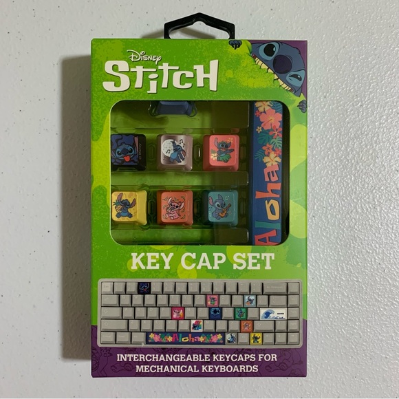 Disney Lilo and Stitch Keyboard Keycaps Set-New in Box - Picture 5 of 6